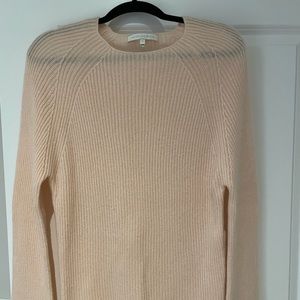 Nakedcashmere Women long  very soft cashmere sweater in size S color peach/pink